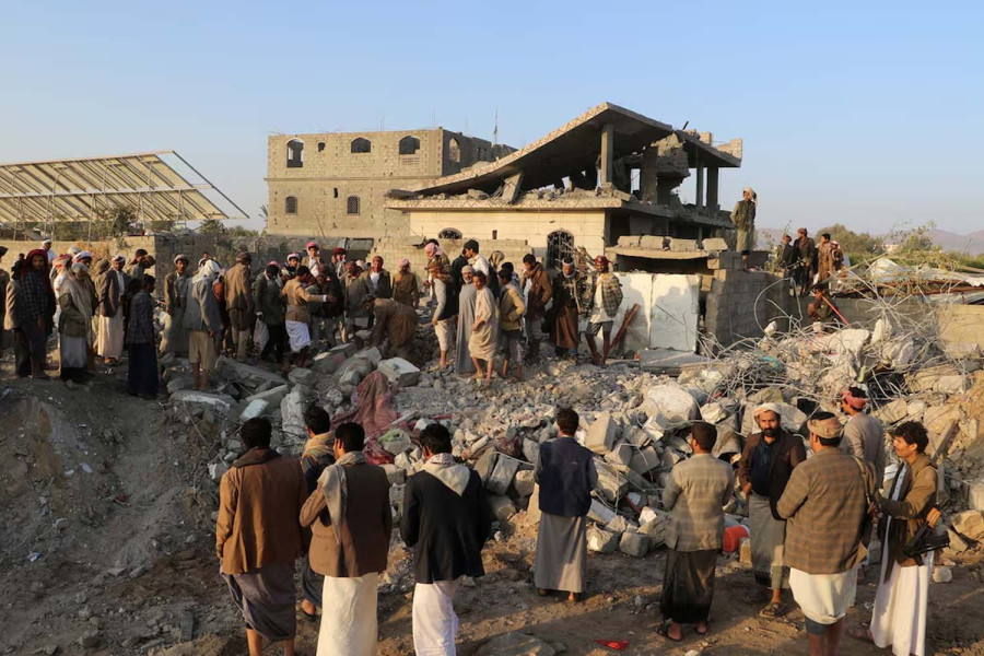 US launches large-scale strikes on Yemen’s Houthis, at least 31 killed