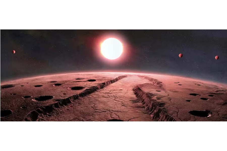 Four small rocky planets confirmed orbiting nearby Barnard’s star