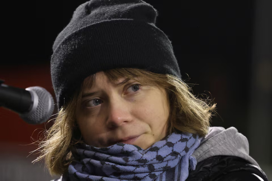 Greta Thunberg arrested at pro-Palestinian protest in London, campaign group says