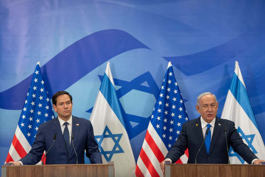 Netanyahu says Israel and US are determined to thwart Iran
