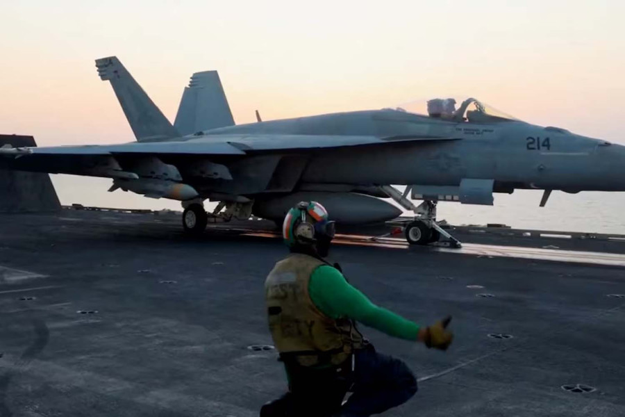 US strikes Houthi strongholds in Yemen where leaders are hiding, Yemeni sources say