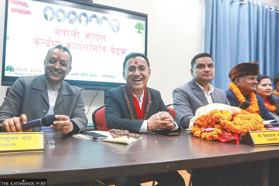Nepali Congress names Gagan Thapa its PM candidate