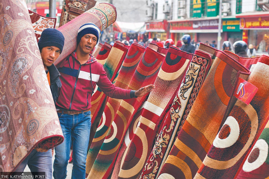 Carpet slump dents Nepal’s China exports