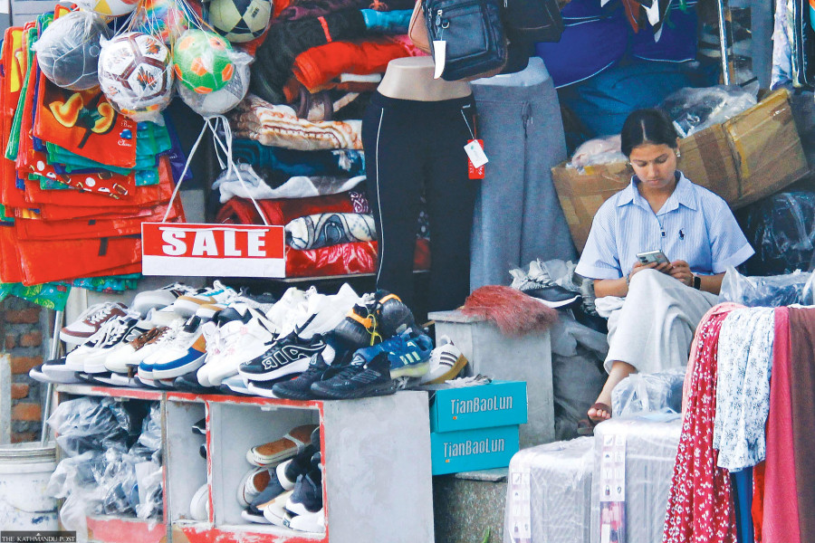 Dashain sales move from shopfronts to social media