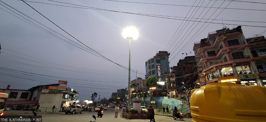 Smart streetlights in Dolakha expose technical and operational weaknesses