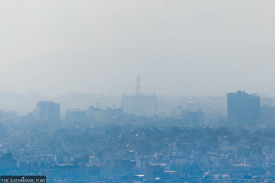 Kathmandu world’s 3rd most polluted city at Friday noon