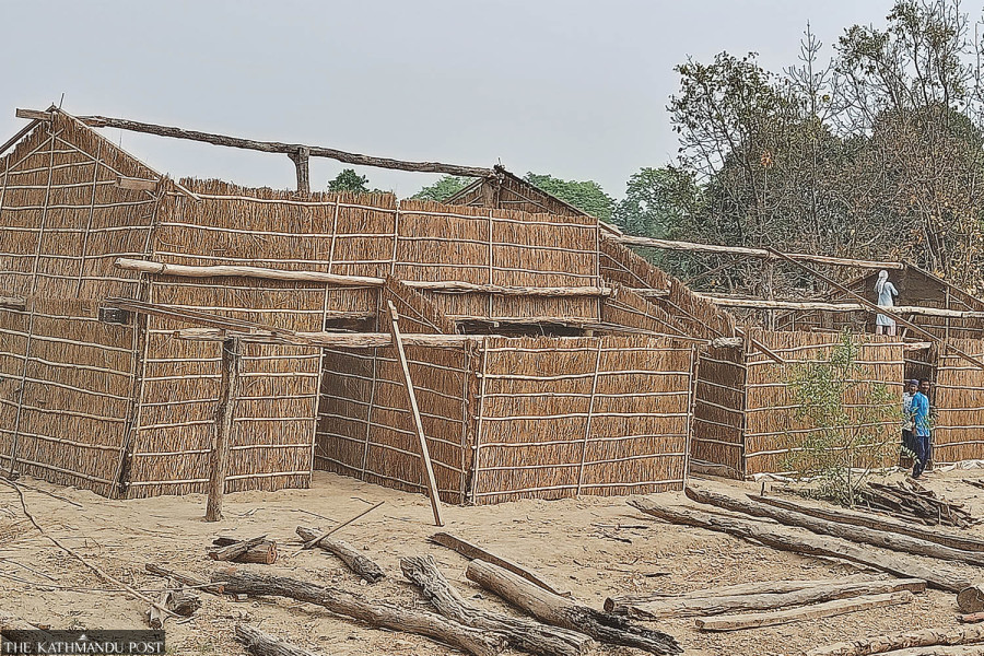 A 59-member Tharu joint family splits to form a new settlement in Bardiya