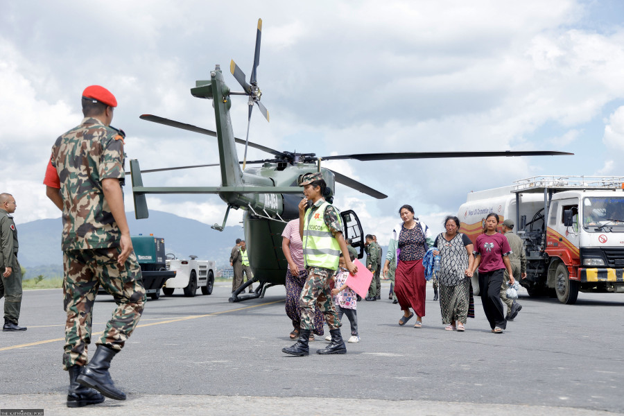 Government deploys 12 teams to coordinate Bhotekoshi flood response