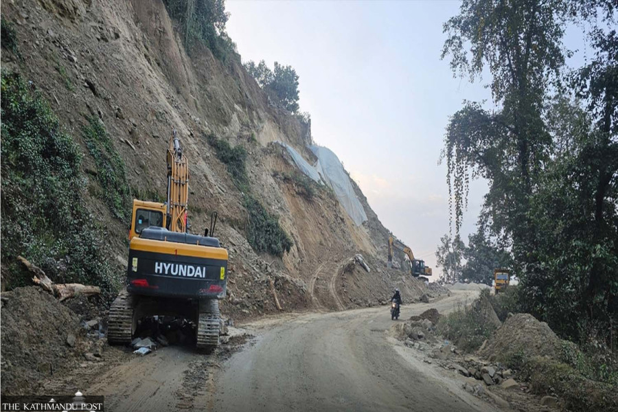 Dhulikhel-Khawa road faces daily 11-hour closure