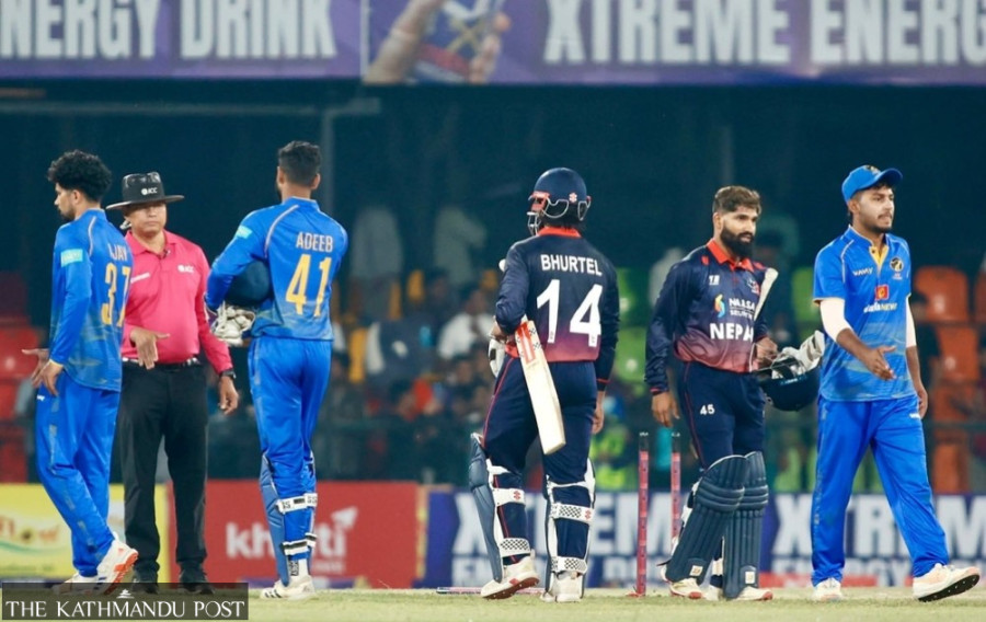 TU Ground again proves Bhurtel’s happy hunting ground as Nepal defeat UAE