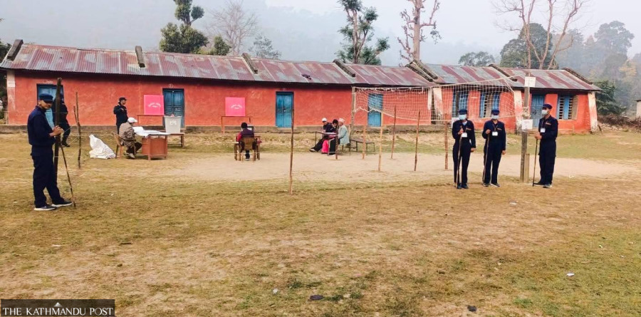No votes cast at two polling centres in Dang-3
