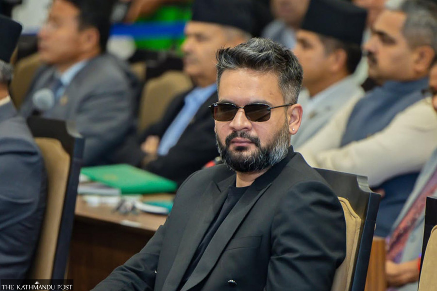 Prime Minister Balendra Shah gets a medical pass for dark shades as Parliament bans them