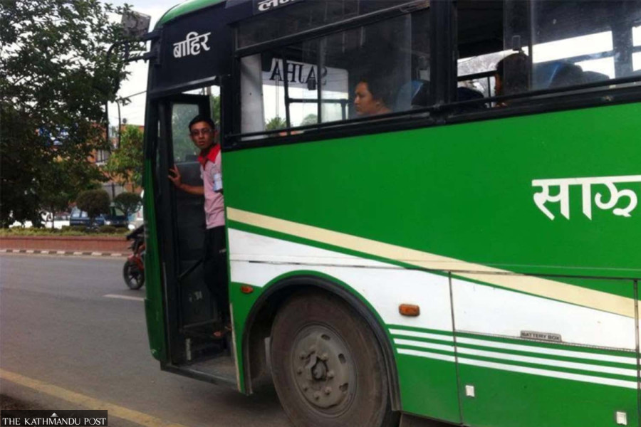 Sajha Yatayat dismisses rumours of repainting buses blue for women-only service