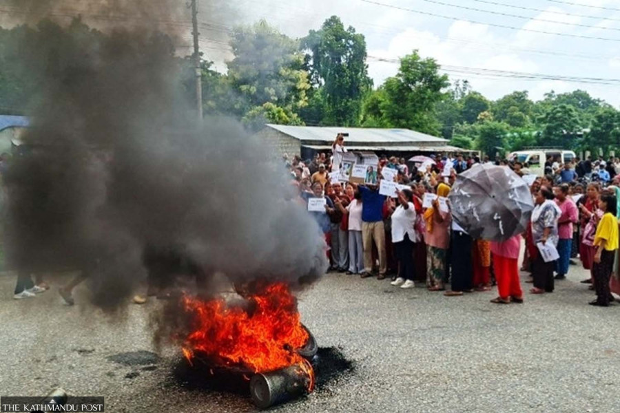  Transport remains blocked in Simara despite deal over rape-murder of three-year-old