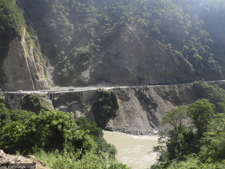 Tuin Khola landslide threat persists as monsoon nears