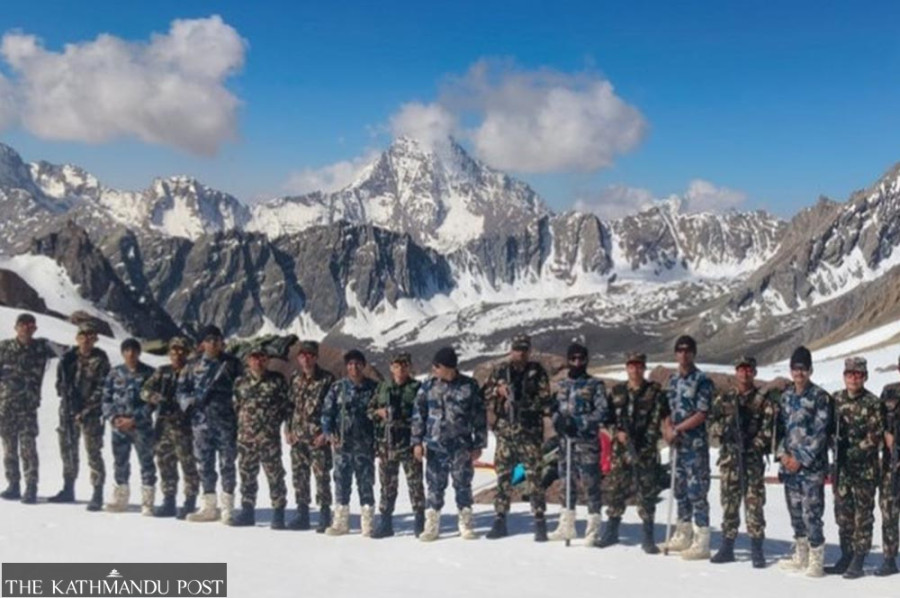 Joint security patrol steps up monitoring along Bajhang’s northern border
