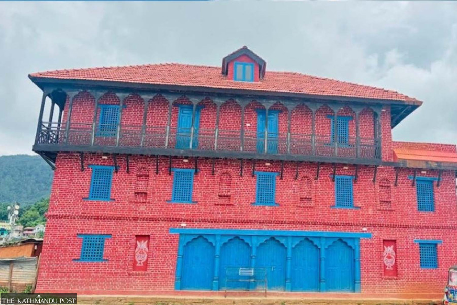 Achham palace, rebuilt after Maoist attack, remains unused 14 months after inauguration