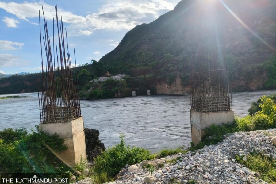 Bheri bridge project stalls for years, leaving key highway link incomplete