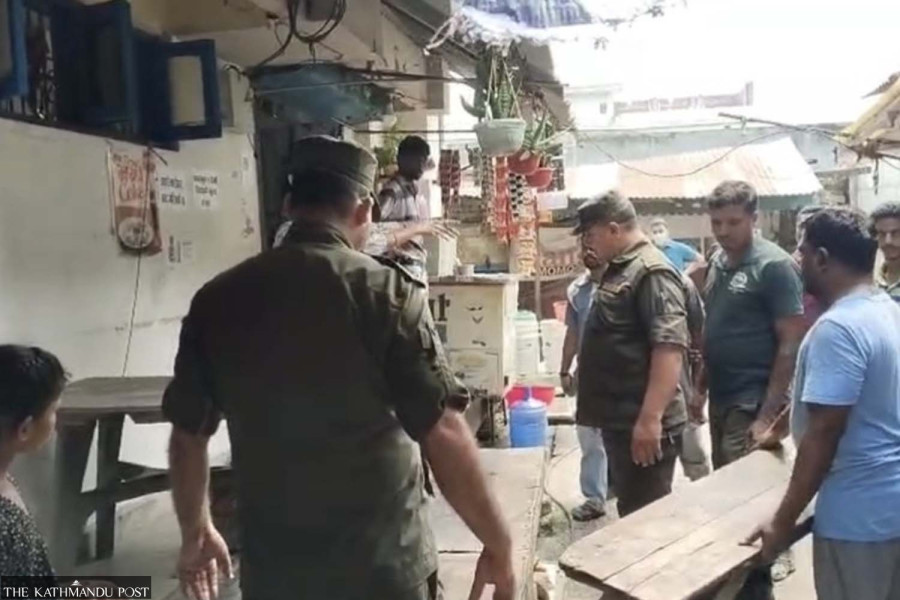 Footpath clearance drive hits small traders in Biratnagar