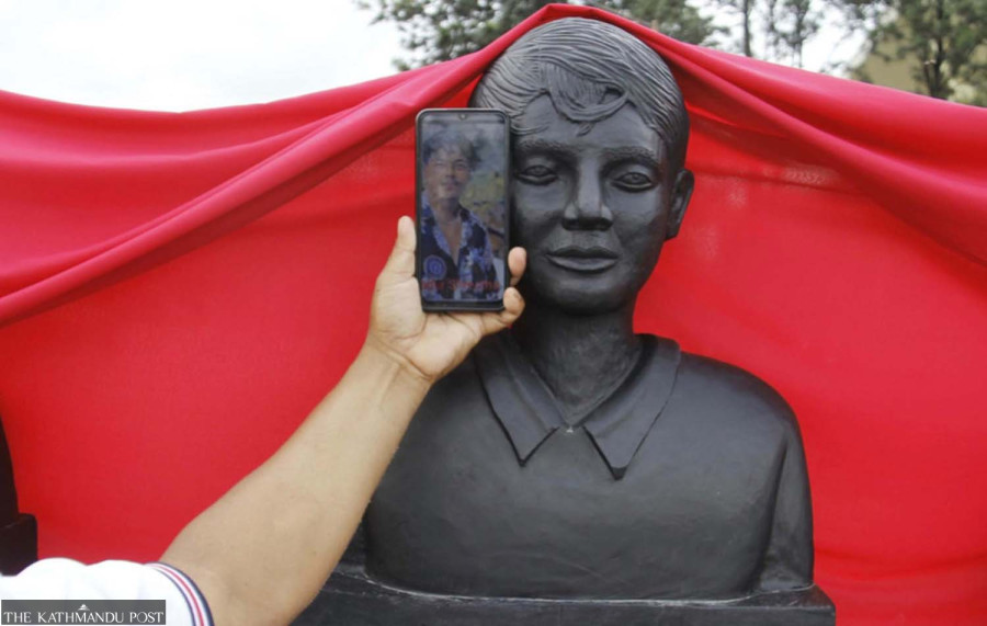 Gen Z memorial unveiling put off after families say statues don’t resemble their children