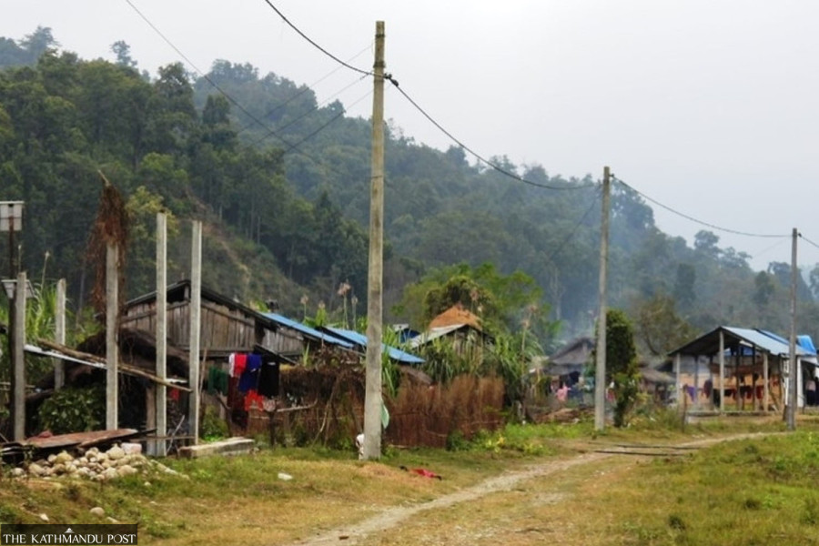 Engineering students are designing a settlement to suit Chepang way of life