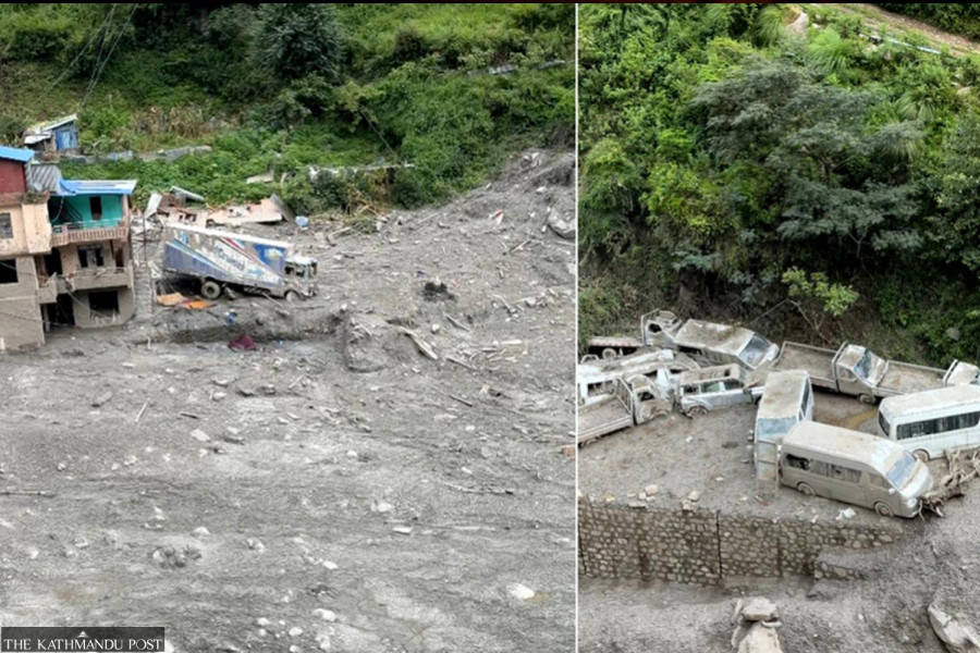  Hundreds missing, billions in goods feared lost in Bhotekoshi flood