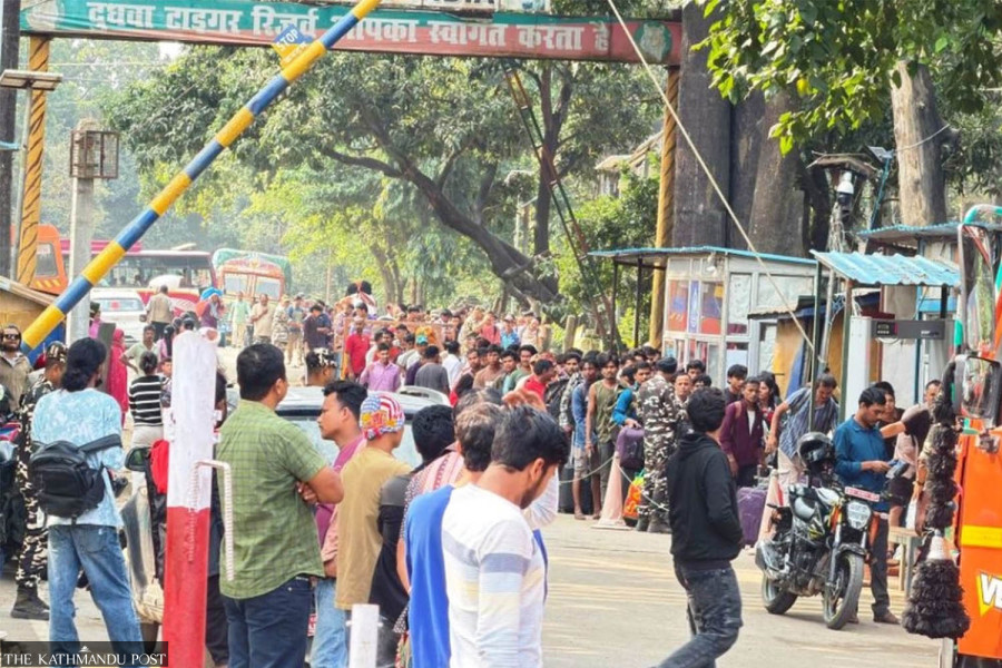 Returning home for Dashain, only to face trouble at the border