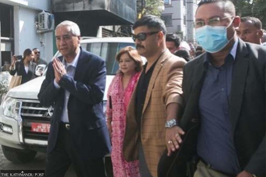  Deuba set to return after five months abroad amid questions over his family’s financing