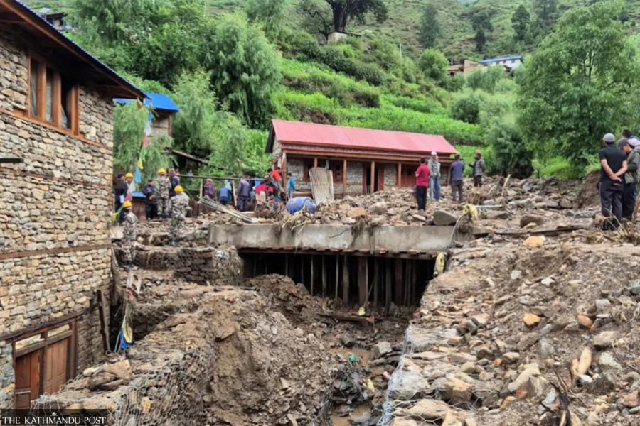  One dead, six injured as flood hits Dolpa