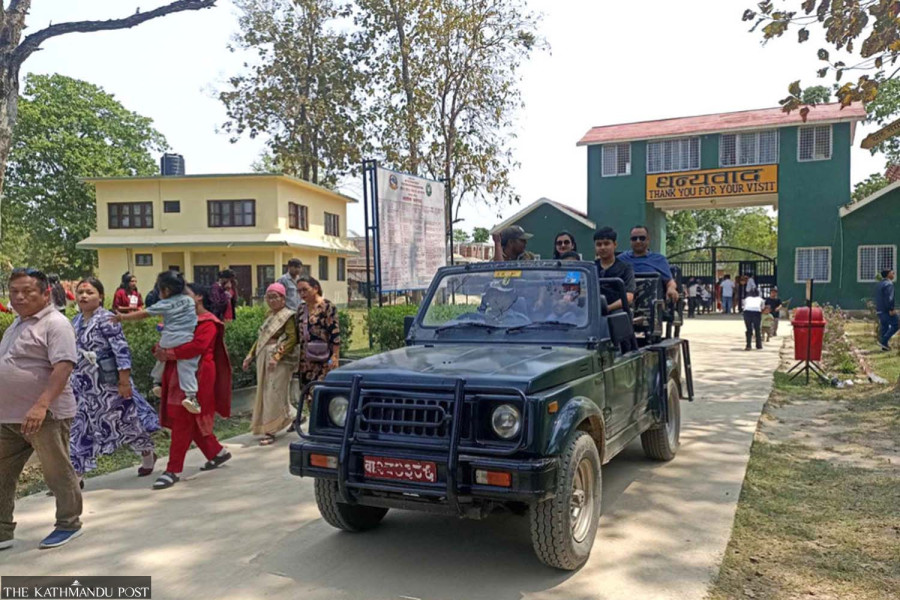 Bardiya National Park records decline in tourist arrivals