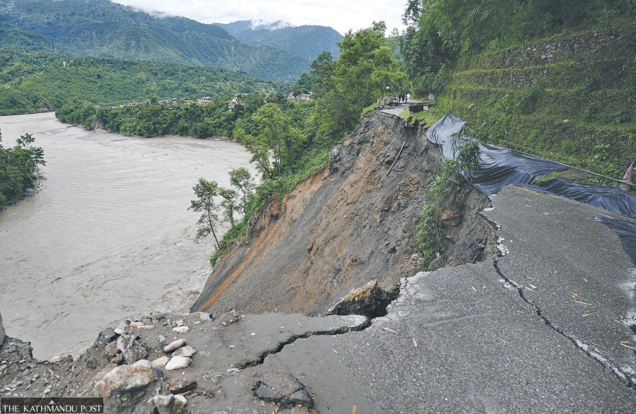 Experts urge urgent stabilisation of Krishnabhir. Tunnel or bridge advised for long term fix
