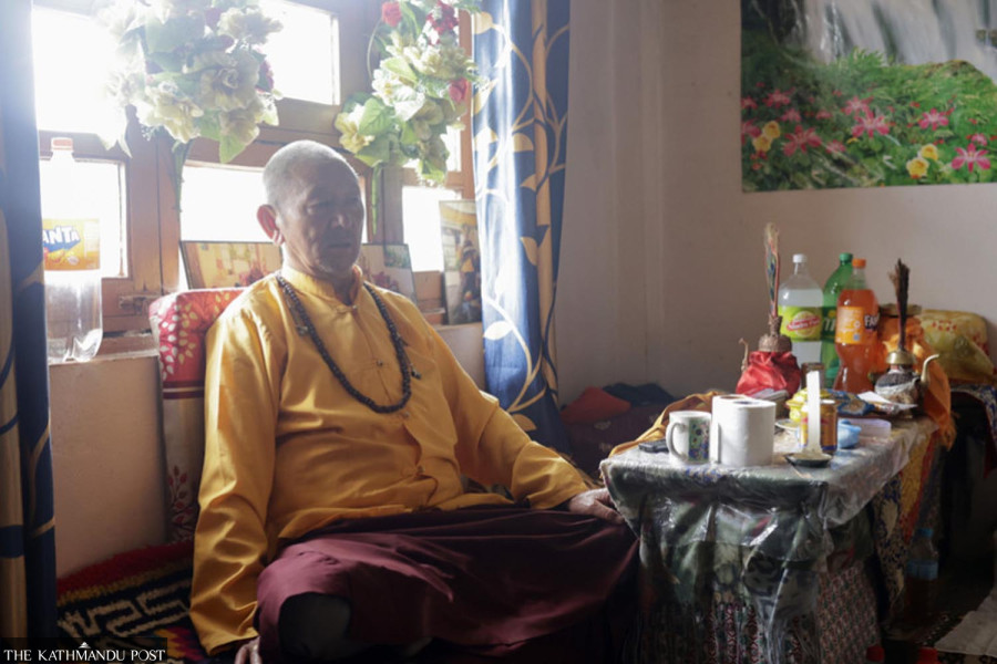 The priest leading his people from grief to acceptance