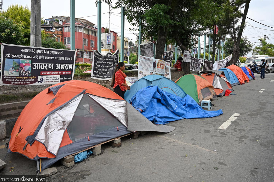 Voices of discontent continue to resonate at Maitighar