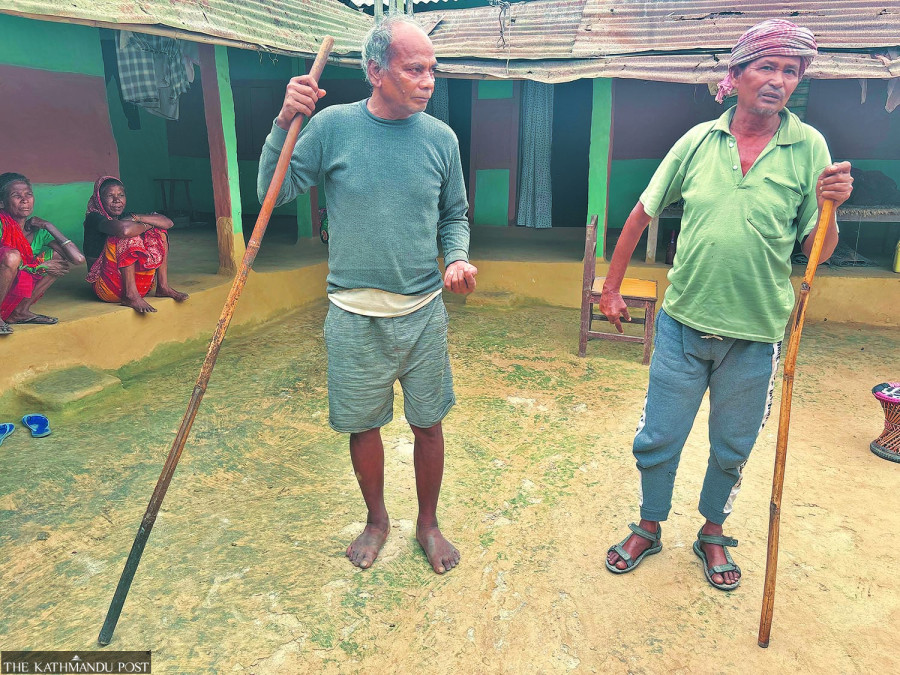 Paralysis plagues Morang’s Sardar settlement