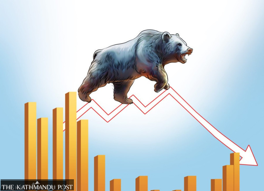 Nepse plunges 74.73 points as all sub-indices decline