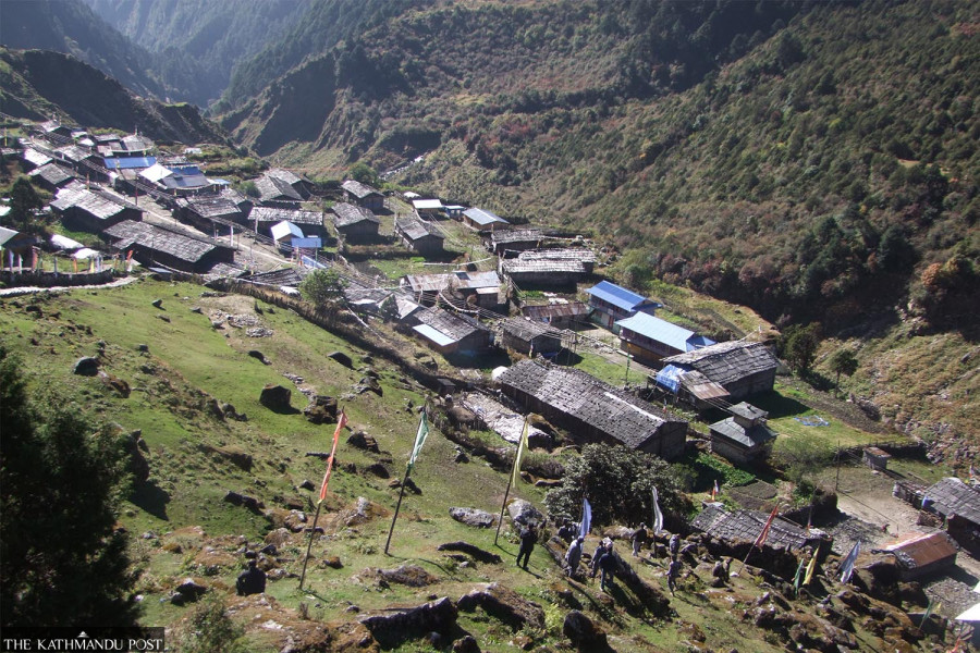 In Nepal’s high Himalayas, a year of work must be done in two months
