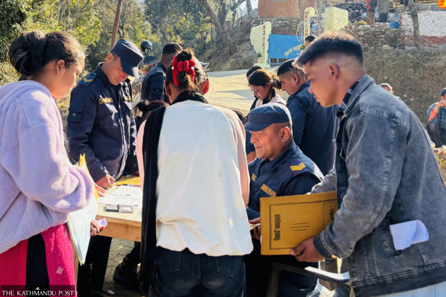 Rural youths rush to obtain citizenship and apply for election police