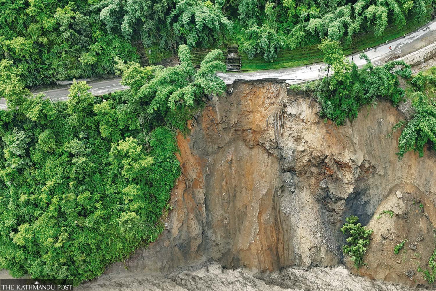Authorities scramble for alternatives after Krishnabhir road cave-in