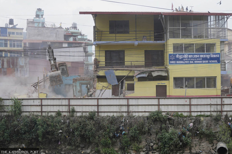 Demolition drive displaces over 500 students as schools razed in Kathmandu Valley