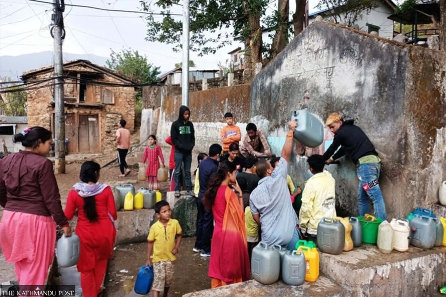 Water scarcity deepens in Achham as springs dry up