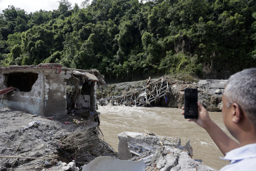When a glacier collapses across a border, what does international law say?