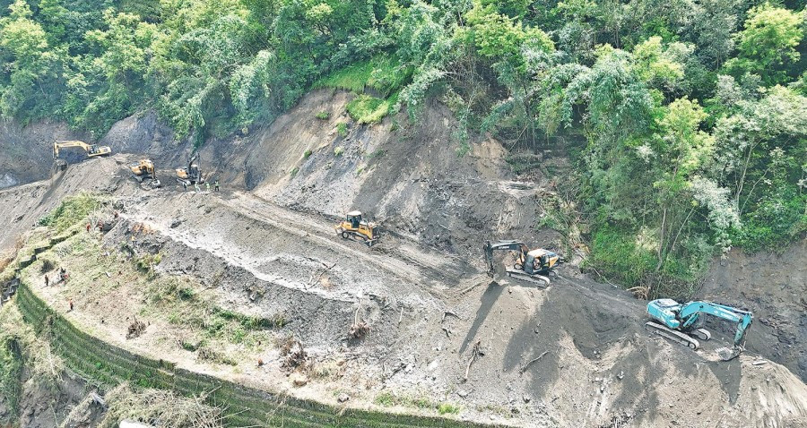 A single landslide has choked Kathmandu for weeks. Dependable backup routes must be built