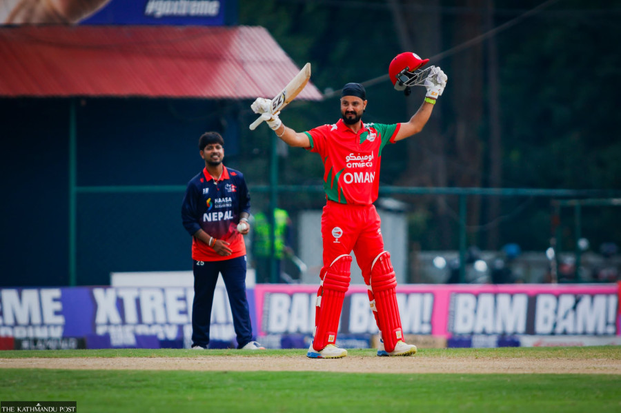 Oman post 306-run target against Nepal in League 2 clash