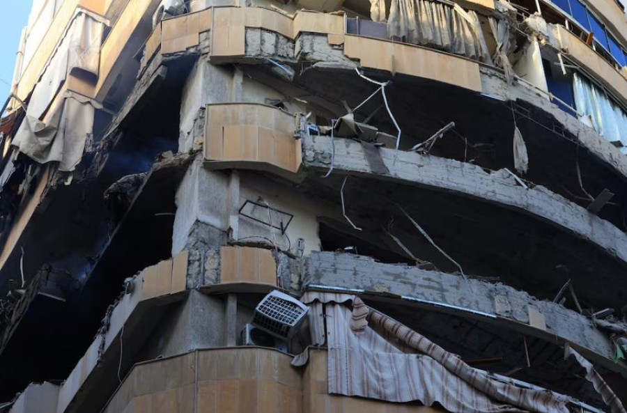 Israeli strikes in central Beirut kill six people, Lebanese authorities say