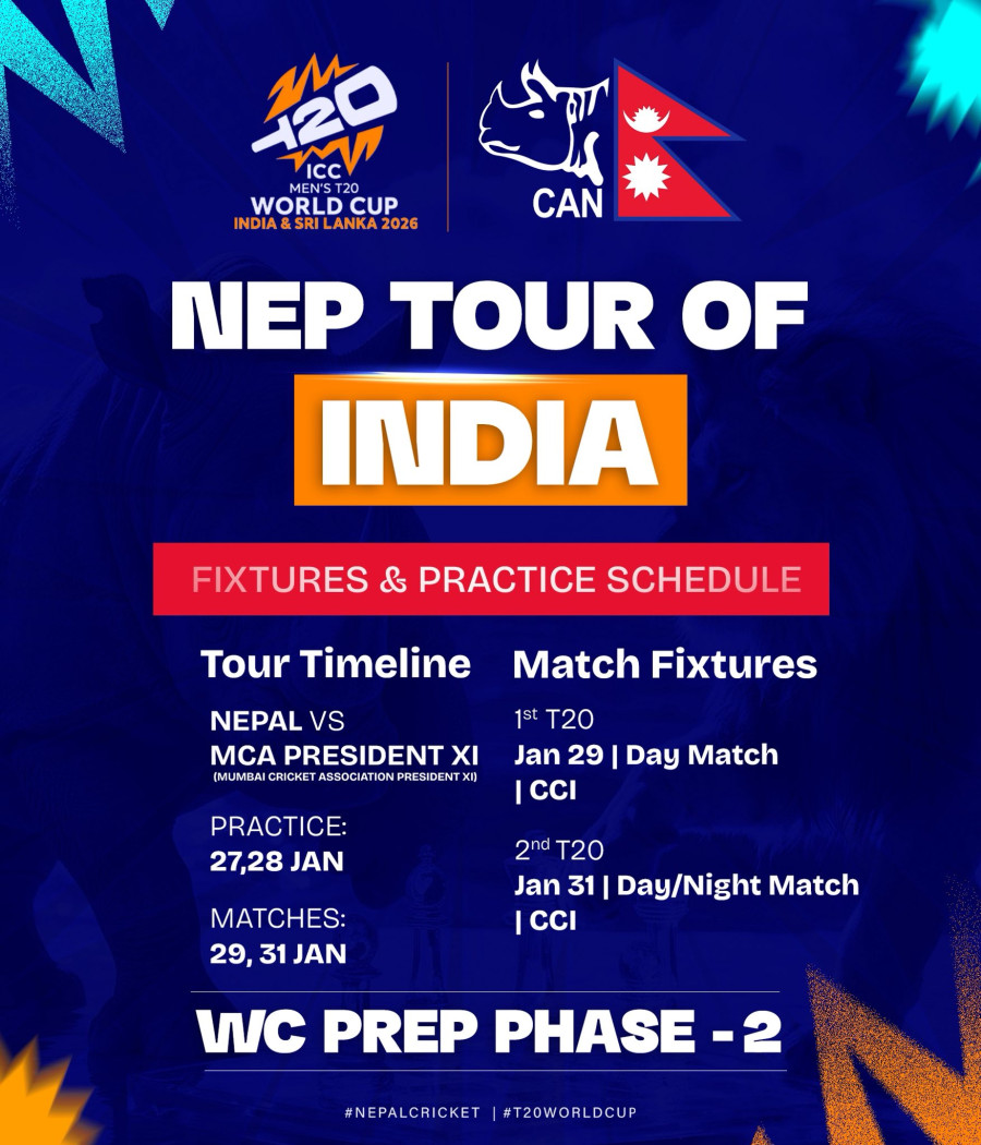 Rhinos to tour World Cup co-hosts India, Sri Lanka before the main event