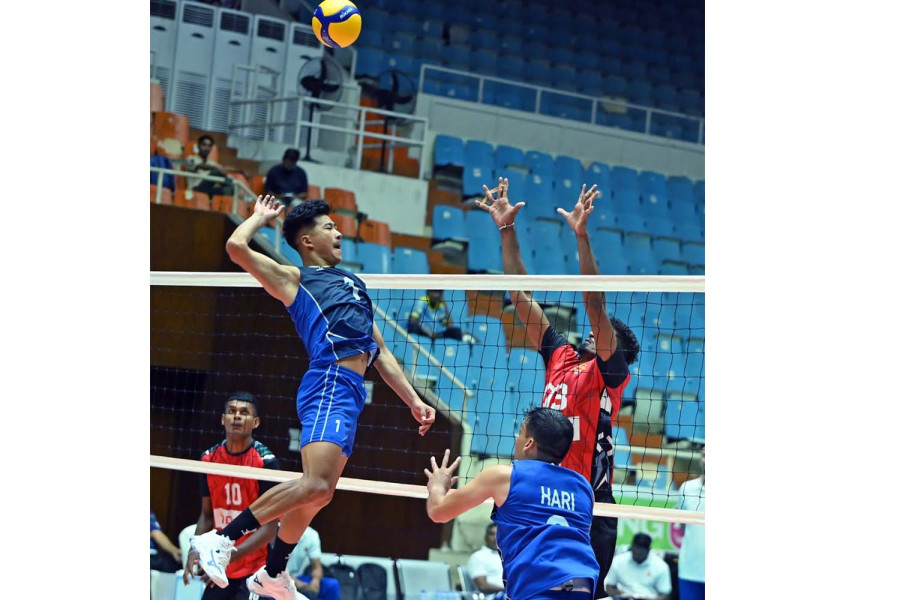 Nepal suffer back-to-back heartbreaks in CAVA Men’s Volleyball Championship