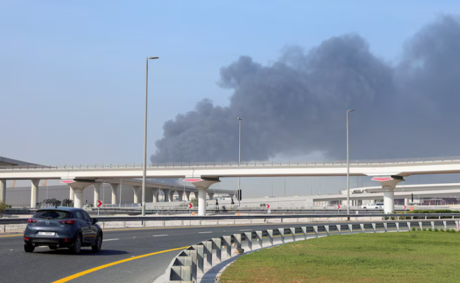 Waves of blasts heard over Dubai, Doha for second day, witnesses say