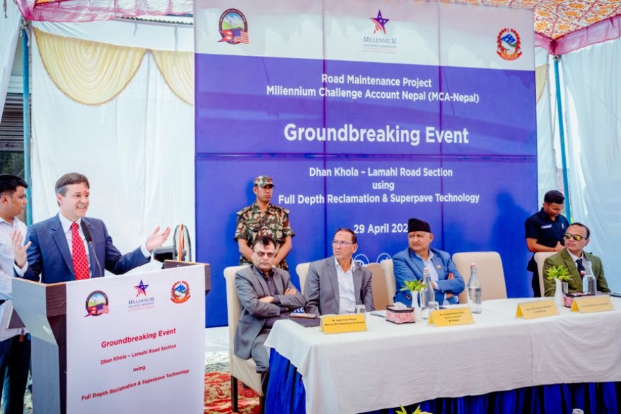 Dhankhola–Lamahi road upgrade begins under MCC Nepal Compact