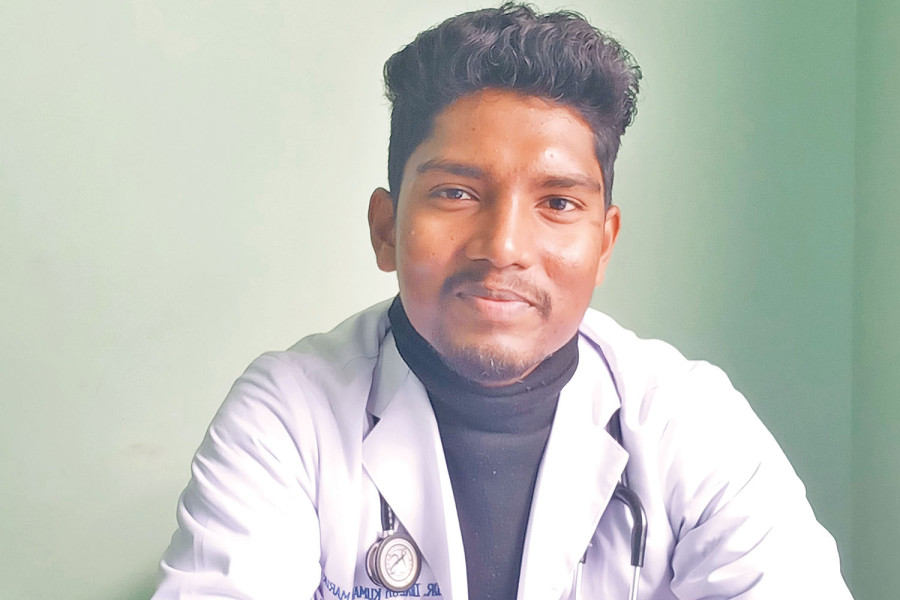 A Dom boy’s long road to becoming a doctor