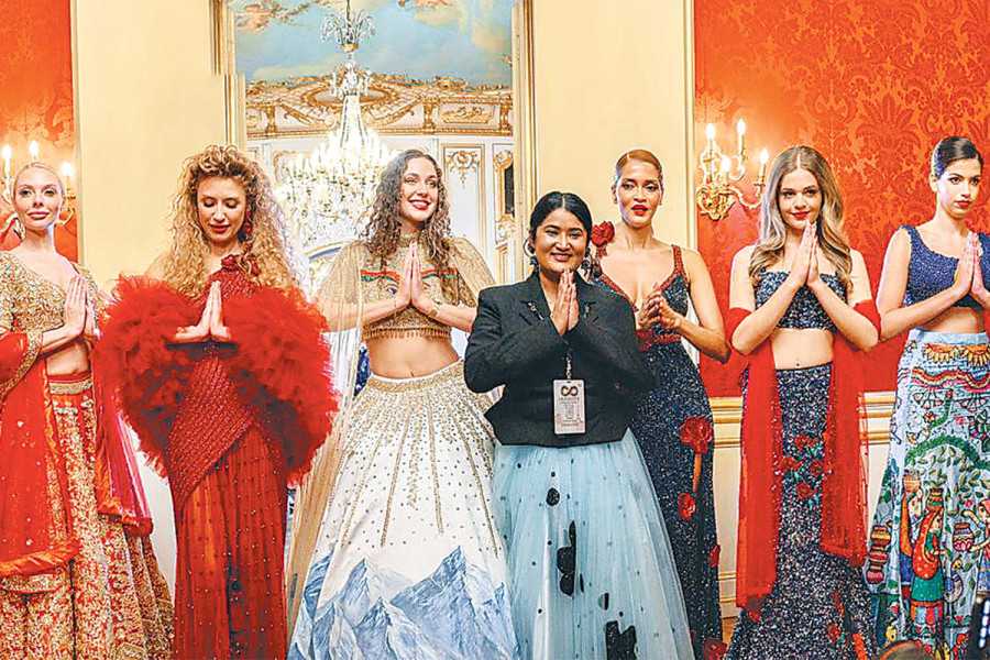 Kriti Mainali’s couture brings Nepali fashion to global runways